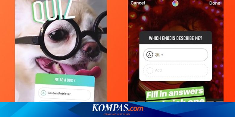Begini Cara Pakai Stiker Kuis Di Instagram Stories