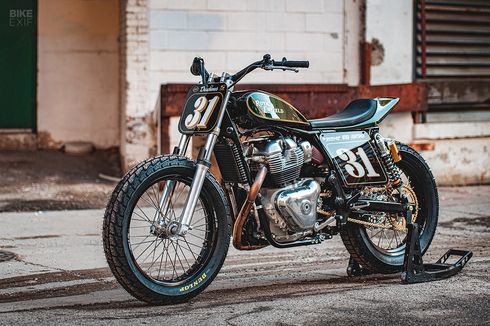 Royal Enfield Interceptor Flat Tracker Karya Suster Rumah Sakit