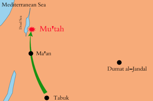 Perang Mu'tah (629): Latar Belakang dan Serangan Pertama