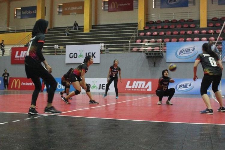 Tim kampus di kawasan Grogol ini  juga lolos ke final setelah mengandaskan perlawanan Universitas Islam Negeri Maulana Malik Ibrahim (UIN Maliki) Malang dengan skor 3-1 (23-25,. 25-15, 25-19, 25-11)
