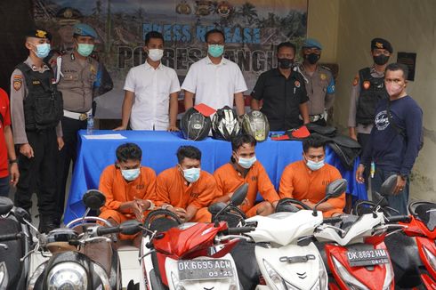 Polisi Tangkap Komplotan Maling Motor di Bali, Pelaku Pernah Beraksi di 3 Kabupaten