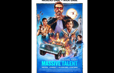 poster The Unberable of Massive Talent