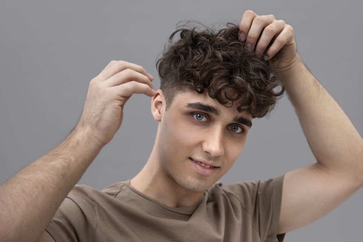 Tahun 2023 menjadi momen kebangkitan beberapa tren gaya rambut, salah satunya perm, teknik perawatan rambut pria yang keriting dan bergelombang.