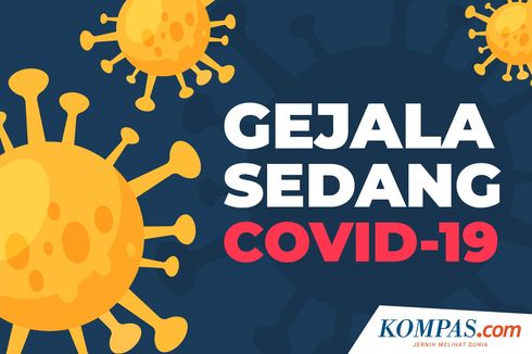 INFOGRAFIK: Gejala Sedang Covid-19 dan Penanganannya