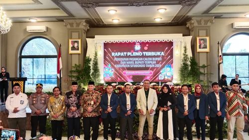 Petahana Absen, Penetapan Bupati dan Wabup Terpilih Situbondo Tetap Jalan