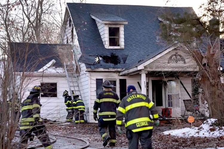 Kebakaran di rumah Bernadine terjadi pada hari Senin (19/2/2024) sekitar pukul 04.30 waktu setempat.