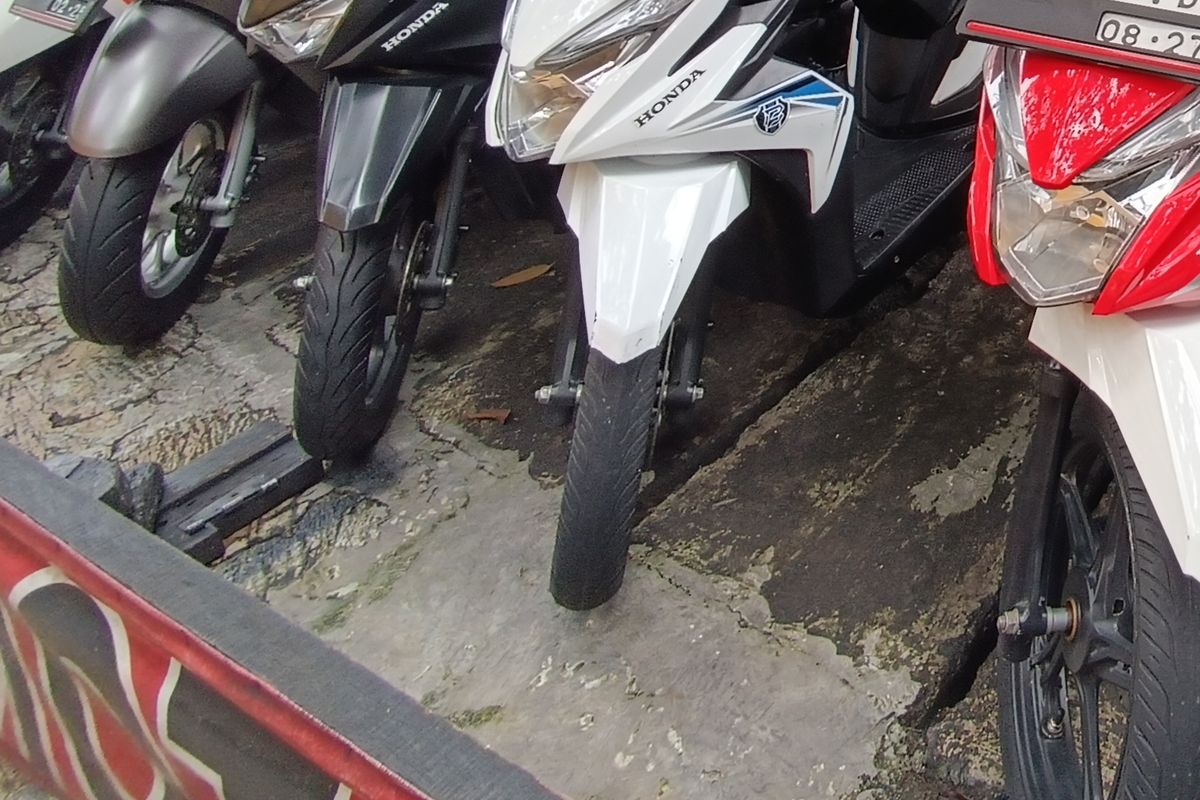 Ilustrasi motor bekas