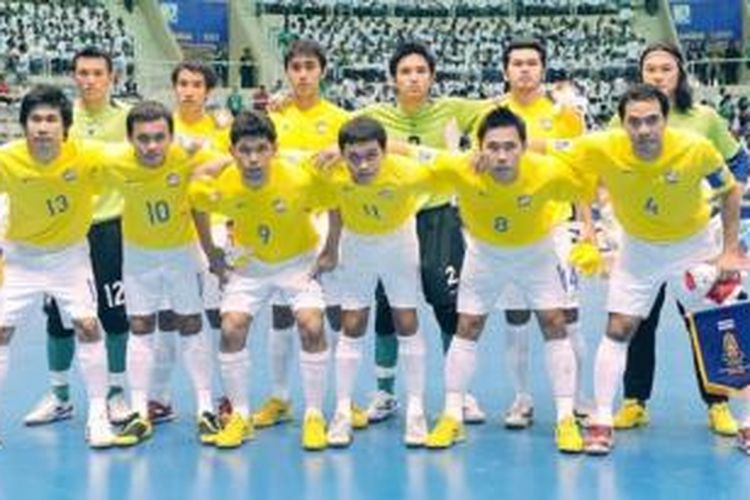 Tim nasional futsal Thailand.