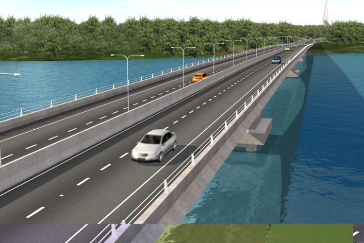 Rendering Jembatan Batam-Bintan