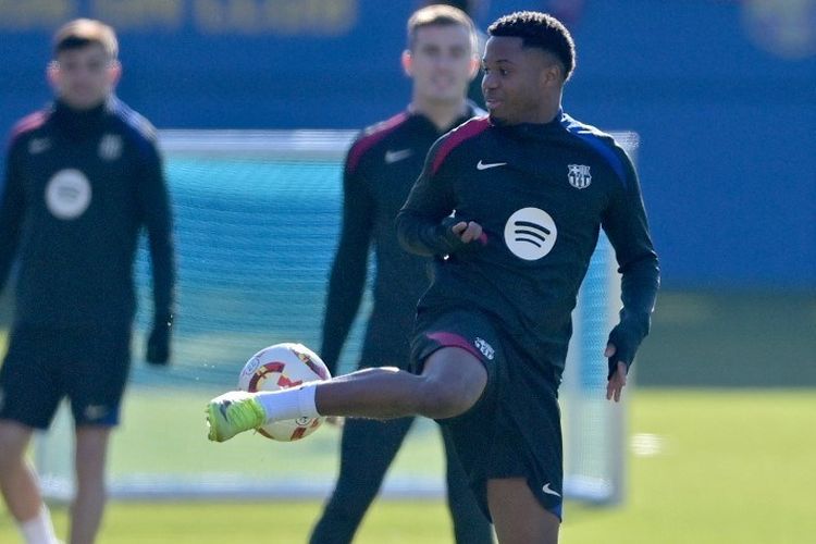 Masa Depan Ansu Fati di Barcelona Abu-abu, Keputusan Hansi Flick Jadi Penentu