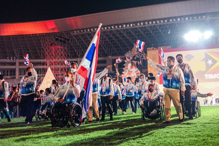 Kontingen Thailand pada ajang ASEAN Para Games 2022 di Solo, Indonesia. Mereka mengirim 303 atlet.