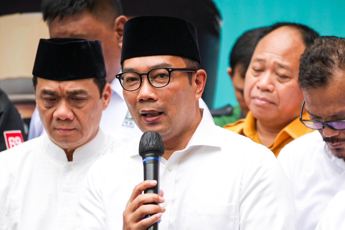 Mantan Gubernur Jawa Barat Ridwan Kamil.