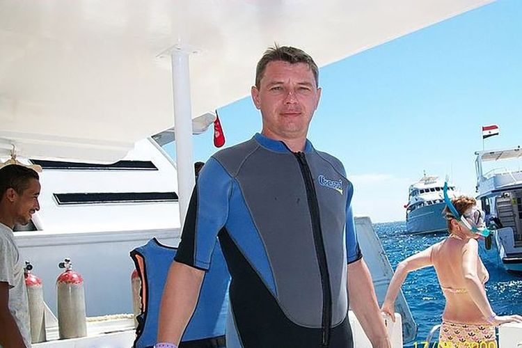 Sopir truk di Rusia, Dmitry Chikvarkin terbunuh. (Media sosial via Mirror)