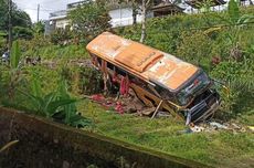 Sopir dan Kernet Bus yang Tabrak 12 Kendaraan di Tabanan Bali Diperiksa oleh Polisi