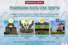 LTMPT Tambah Kuota Pusat UTBK di UI, UNJ, Unsoed dan IPB