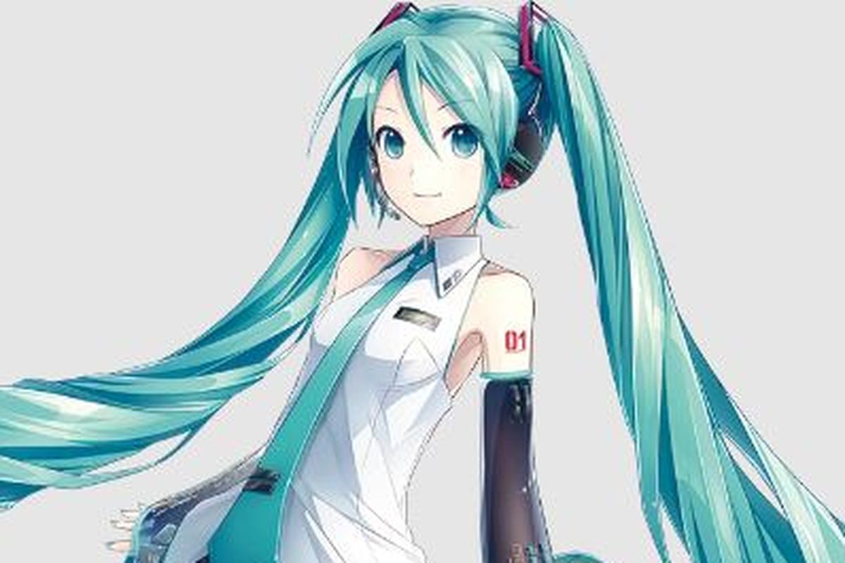 Karakter Hatsuni Miku.