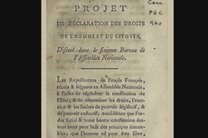 Deklarasi HAM dan Warga Negara, Dokumen Hasil Revolusi Perancis 