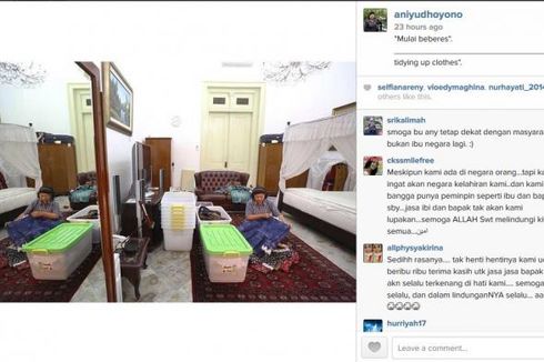 Di Instagram, Ibu Negara Ani Yudhoyono Perlihatkan Kamar Tidur Pribadinya