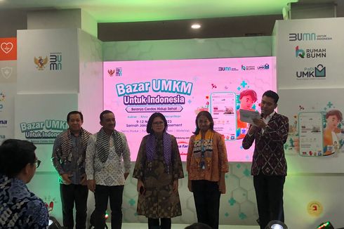 Bazaar UMKM Bulanan Kementerian BUMN Catat Transaksi Rp9,8 Miliar