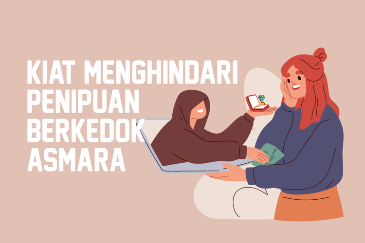 Foto : INFOGRAFIK: Kiat Menghindari Penipuan Berkedok Asmara