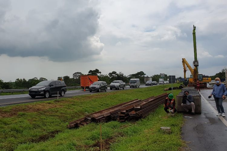 Astra Tol Cipali mulai pekerjaan jalan sementaran