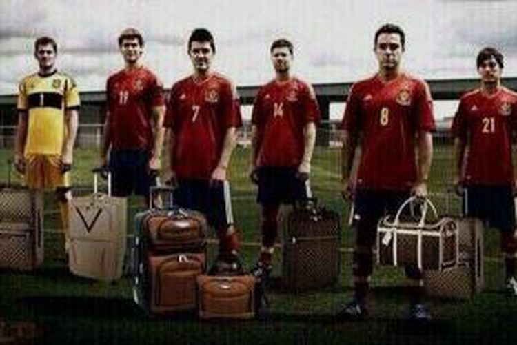 Foto meme Spanyol tersingkir piala dunia 2014.