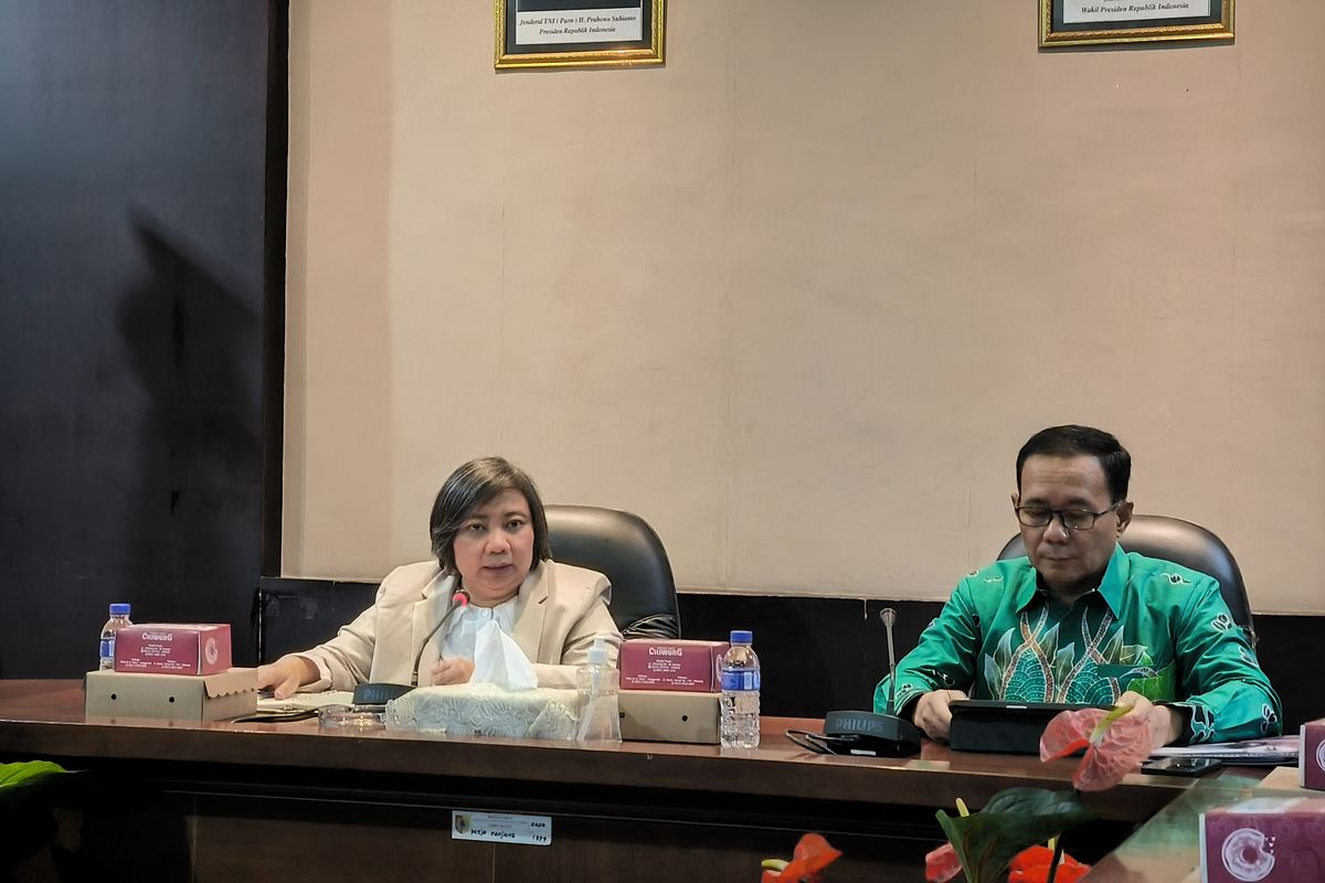 Ketua Komnas HAM Anis Hidayah dalam pertemuan dengan Pemkab Jember di Kantor Bupati Jember, Sabtu (4/10/2025).