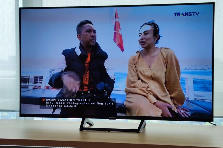 Xiaomi TV A2 43 inci dapat menampilkan tayangan siaran TV digital.