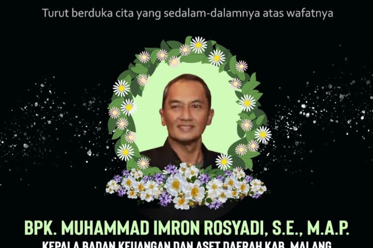 Kepala BKAD Kabupaten Malang ditemukan meninggal dunia di ruang kerjanya, Senin (18/12/2023).