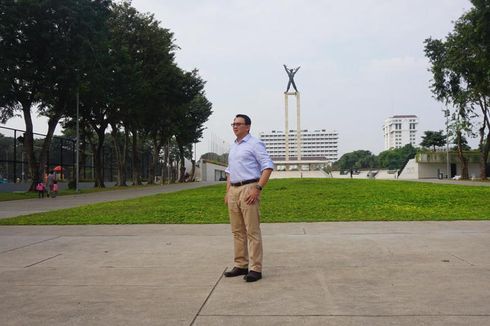 Setelah Naik MRT Jakarta, Ahok Berkunjung ke Lapangan Banteng 