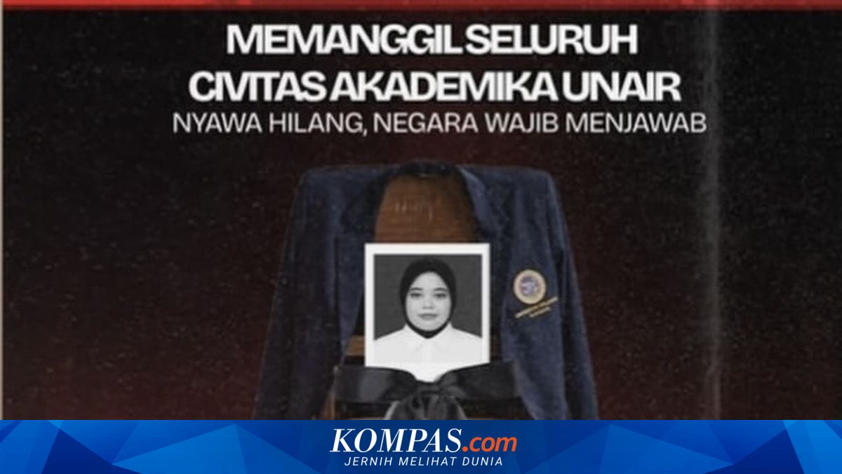 Alumnus Unair Wafat Saat Latsarmil, BEM Unair Gelar Aksi Simbolik