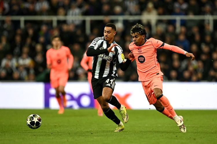 Prediksi Skor Barcelona Vs Newcastle di Liga Champions 2025-2026