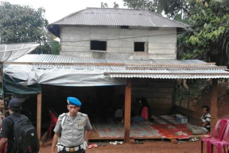 Rumah Yn, siswi SMP korban pembunuhan dan pemerkosaan oleh 14 remaja di Kecamatan Padang Ulak Tanding, Kabupaten Rejang Lebong, Bengkulu.