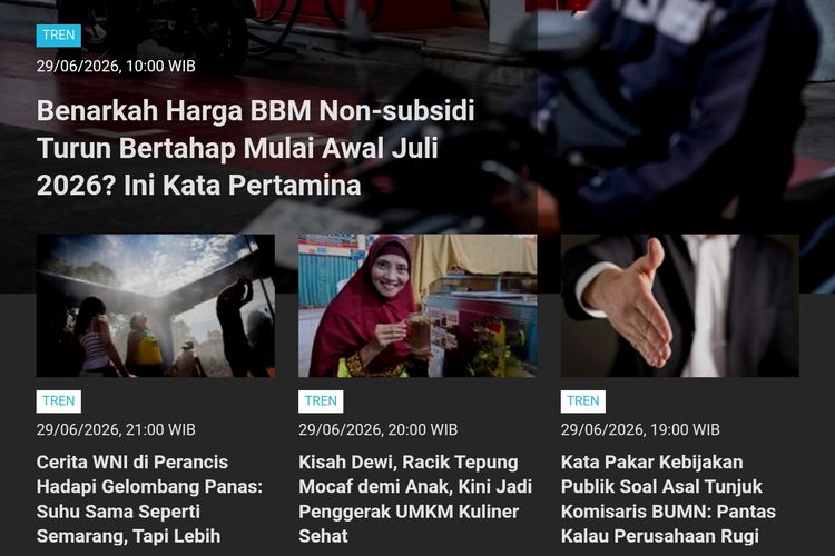 [POPULER TREN] Apakah Harga BBM Non-subsidi Akan Turun pada Juli? | Kapten Cape Verde Terjerat Kasus Dugaan Pemerkosaan