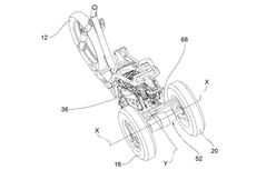 Teknologi Baru Motor Roda Tiga Paggio, Ban Belakangnya 2