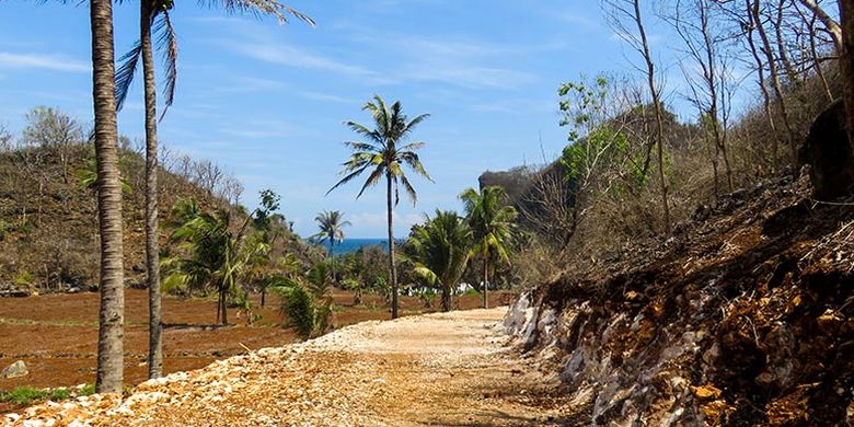 Menikmati Kesunyian Krokoh Pantai Paling Timur Yogyakarta