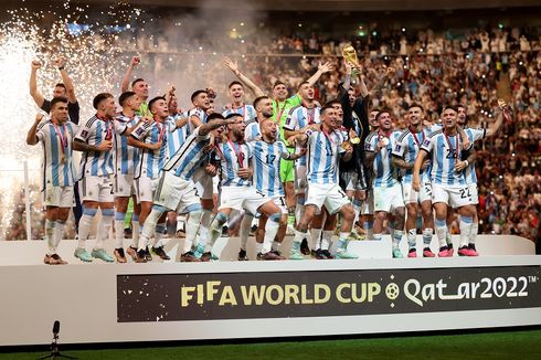 Ranking FIFA Desember 2023, Argentina No 1, Indonesia Peringkat 146