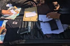 Polisi Sita Senjata hingga Buku Jihad dari Terduga Teroris di Lokasi Kedatangan Jokowi
