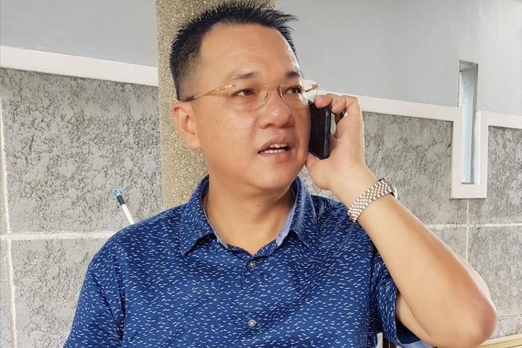 Chief Executive Officer (CEO) Takke Group, Laurence M Takke saat ditemui di Batam, Senin (1/7/2019). 