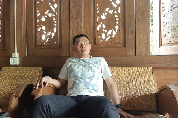 Bupati Terpilih Gunungkidul Sunaryanta Saat ditemui di Rumahnya Kalurahan Kedung Keris, Nglipar Rabu (24/2/2021)