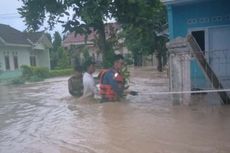 Sungai Cilamaya Meluap, 12 Desa di Cilamaya Wetan Terendam Banjir