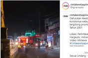 Video Viral Kereta Tabrak Mobil Damkar di Indramayu, KAI: Kendaraan Prioritas Harus Dahulukan KA