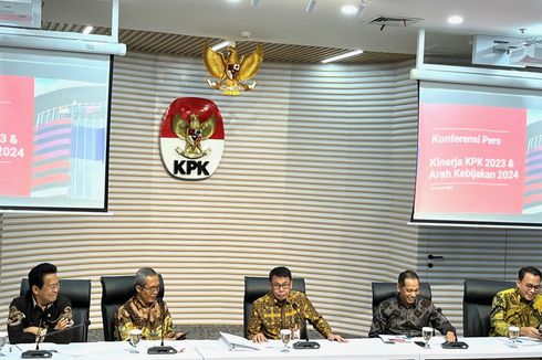 KPK Terima 5.079 Laporan Korupsi Sepanjang 2023, Paling Banyak dari Jakarta