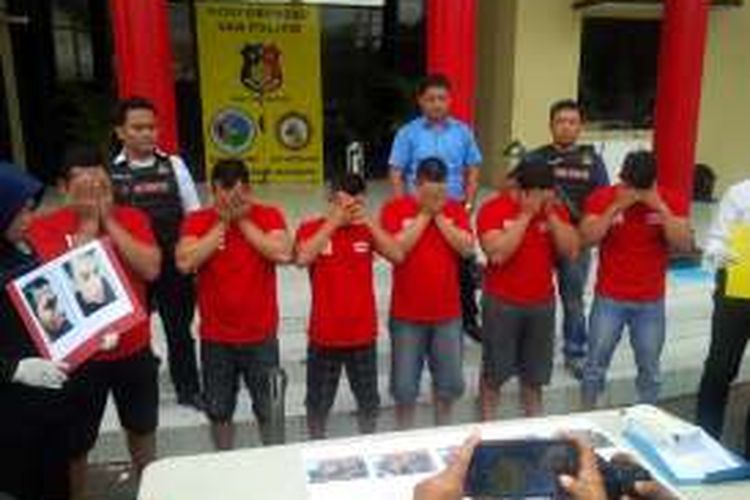 Pelaku pemukulan terhadap RF diamankan Polrestabes Surabaya