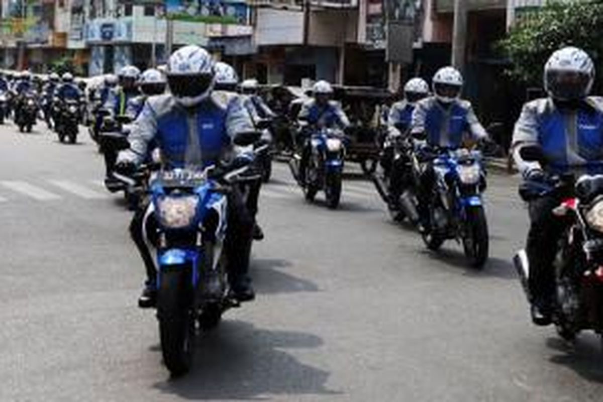 Unity Bikers melakukan kampanye keselamatan berkendara, khususnya pengguna sepeda motor.