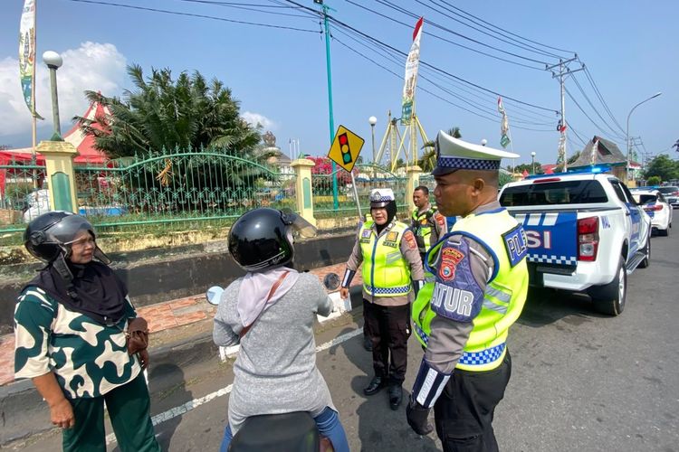 Hari Pertama Operasi Patuh Kieraha 2026, Polres Ternate Tindak 99 Pelanggaran