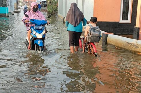 Banjir di Sejumlah Titik Kota Pekalongan Mulai Surut