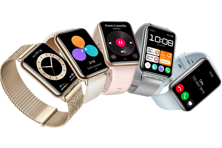 Ilustrasi smartwatch harga Rp 1 jutaan, Huawei Watch Fit 2.