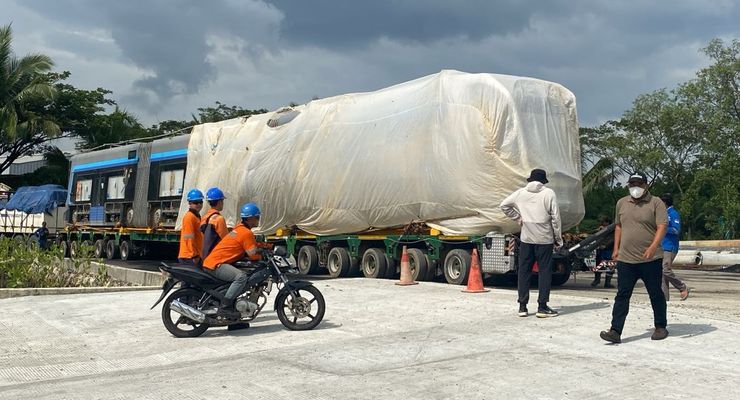 Akhirnya, Kereta Tanpa Rel yang Sempat Mengaspal di IKN Balik ke China