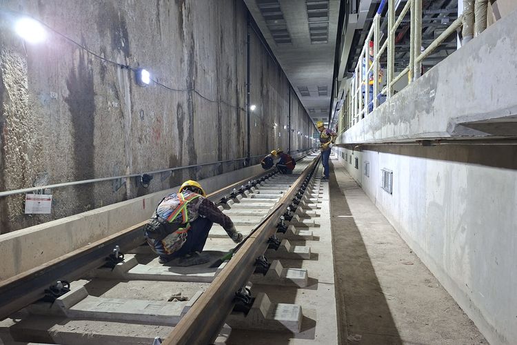 Intip Stasiun MRT Monas yang Hampir Rampung, Punya Skylight hingga Lorong Artefak
